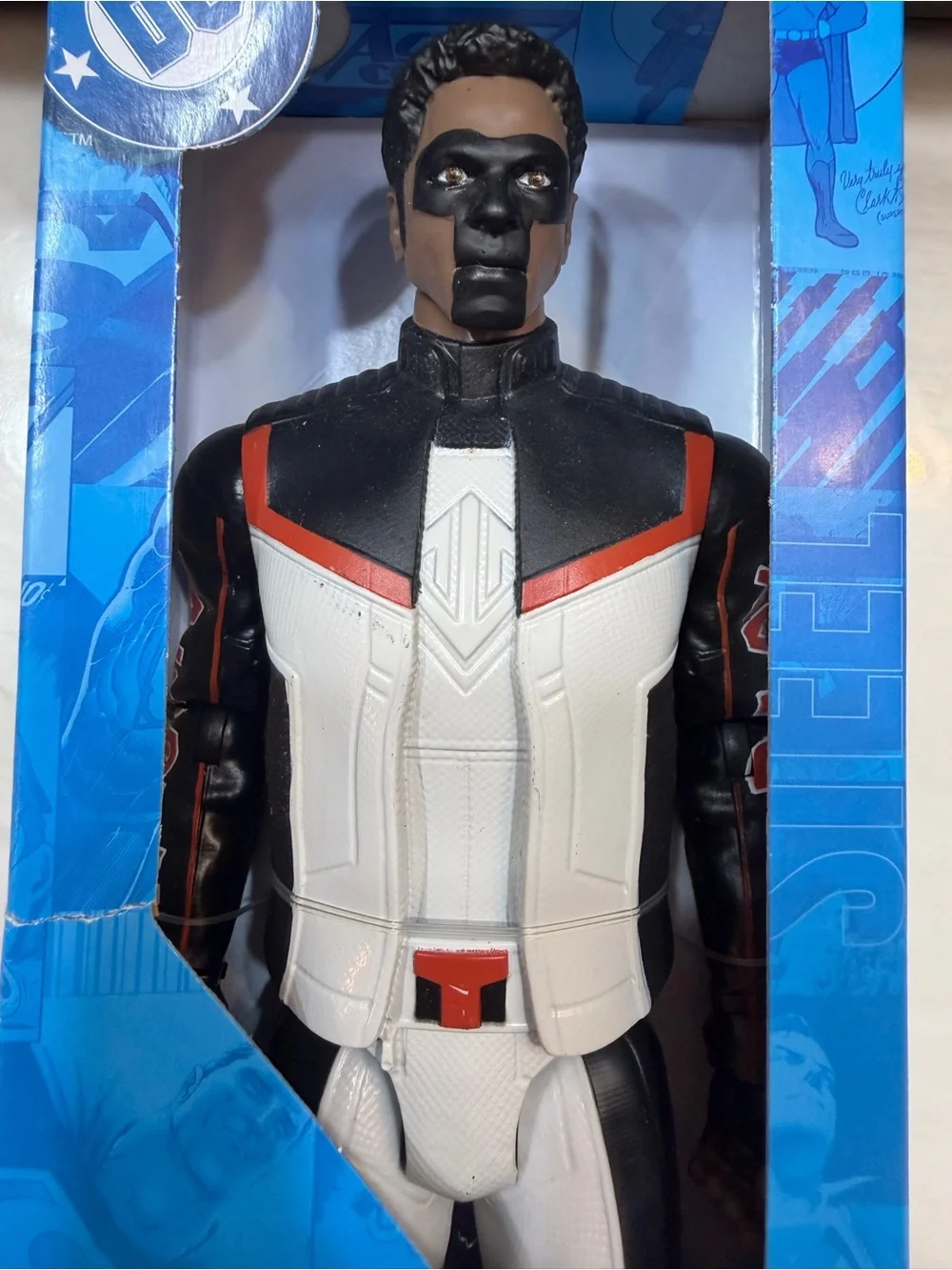 NIB DC Comics Superman Movie Mr. Terrific 12” Action Figure Spin Master